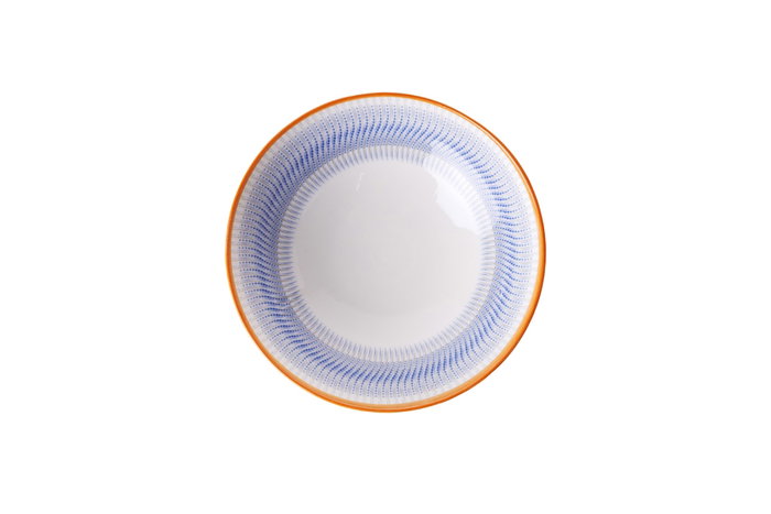 Hermia Vajilla de Porcelana Multicolor de 24 Piezas